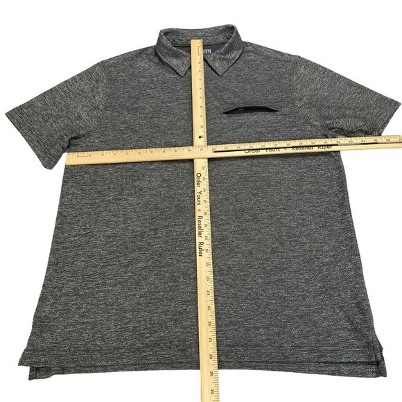 Duluth Trading Co Polo Shirt Men's Medium Polyester Relaxed Fit Golf Performance - Picture 3 of 10